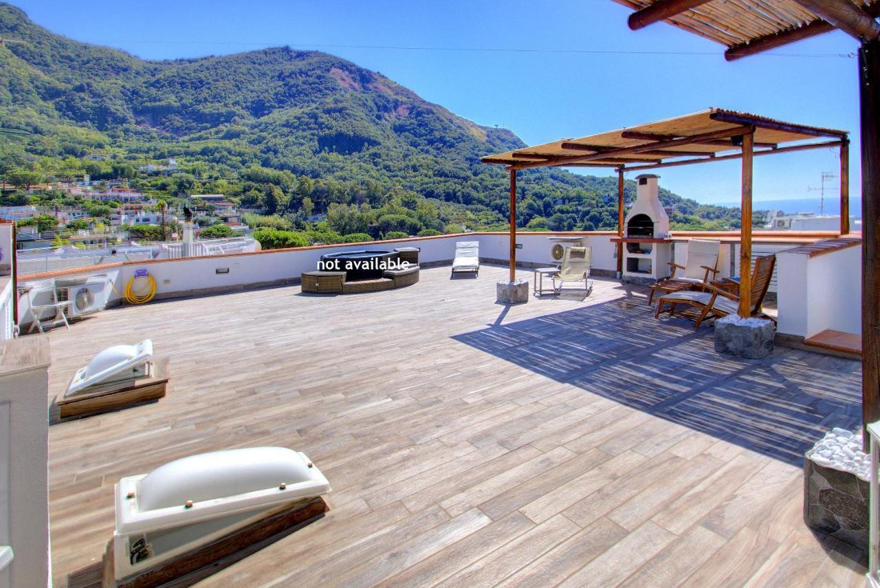 Lacco Terrace Solarium Lacco Ameno Kültér fotó